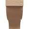 Ekena Millwork 9"W x 27"D x 18"H Classic Garner Rough Cedar Woodgrain TimberThane Corbel, Primed Tan CORUR09X27X18GARRCPR - alternate 6